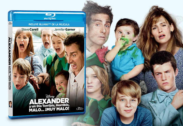 Gana el Blu-ray de Alexander y un día terrible, horrible, malo… ¡Muy malo!